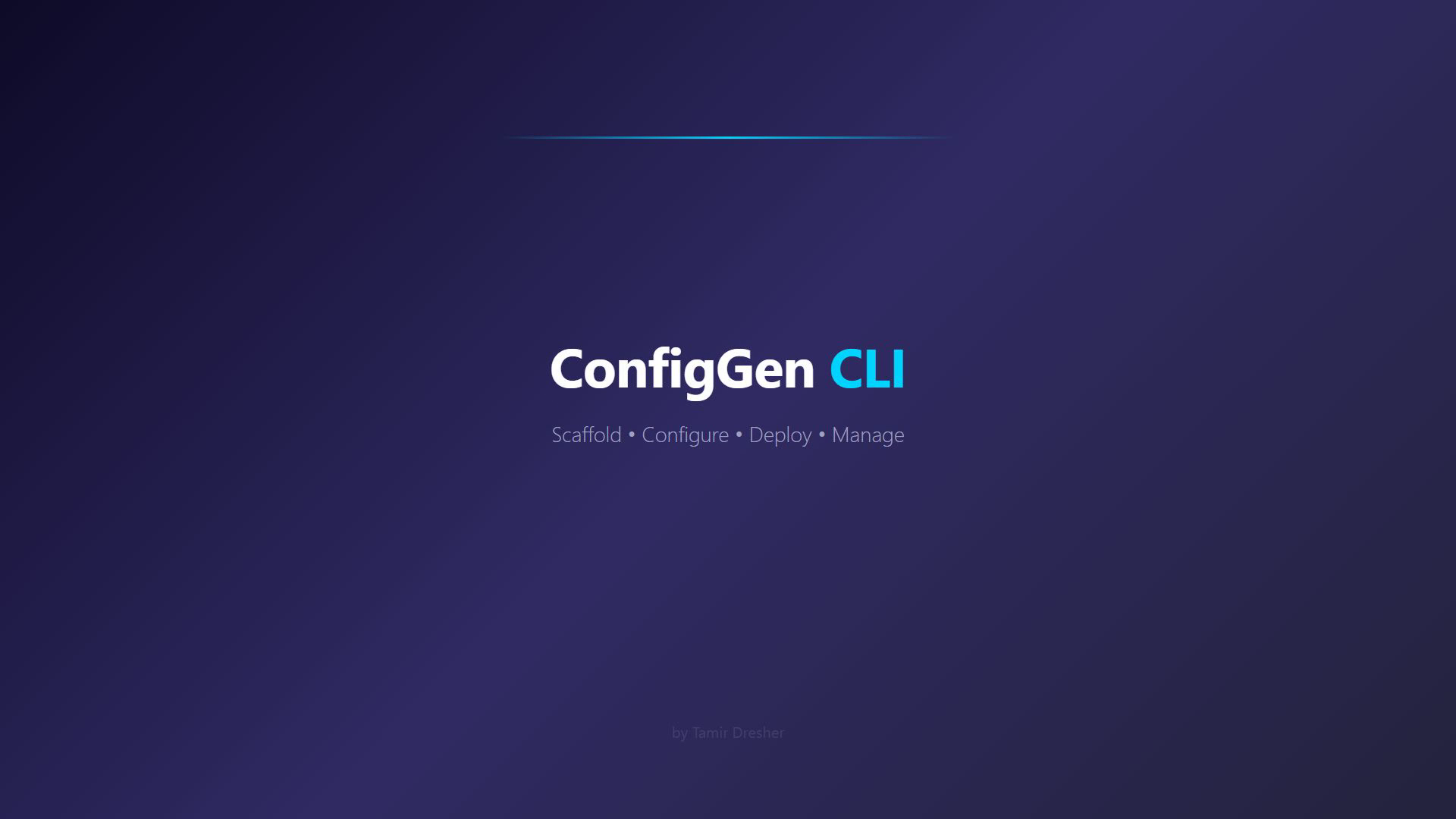 Remotion title card — spring-animated intro